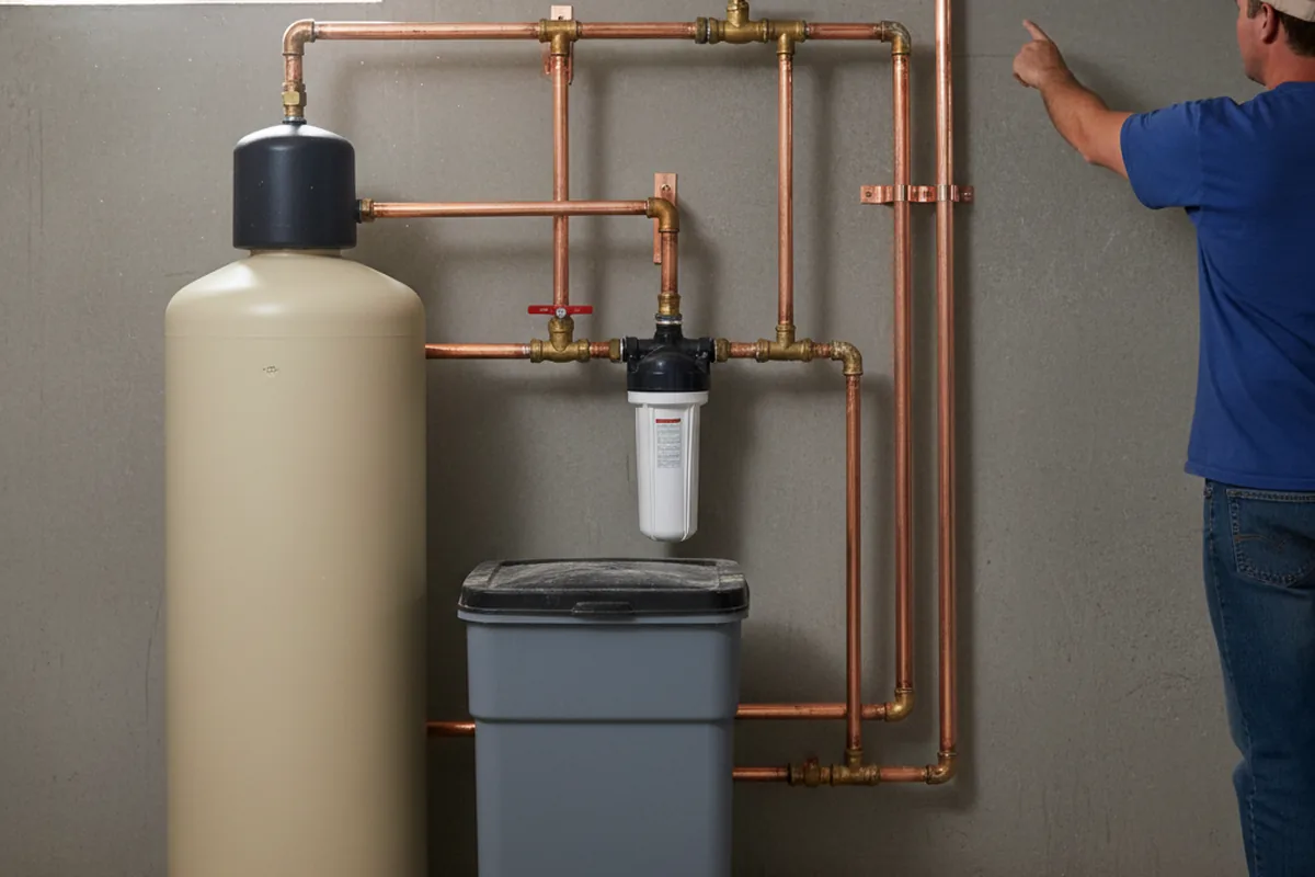 Whole-house water treatment system installed in Yountville